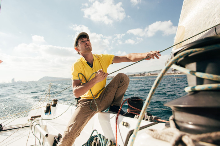 Adult sailing course